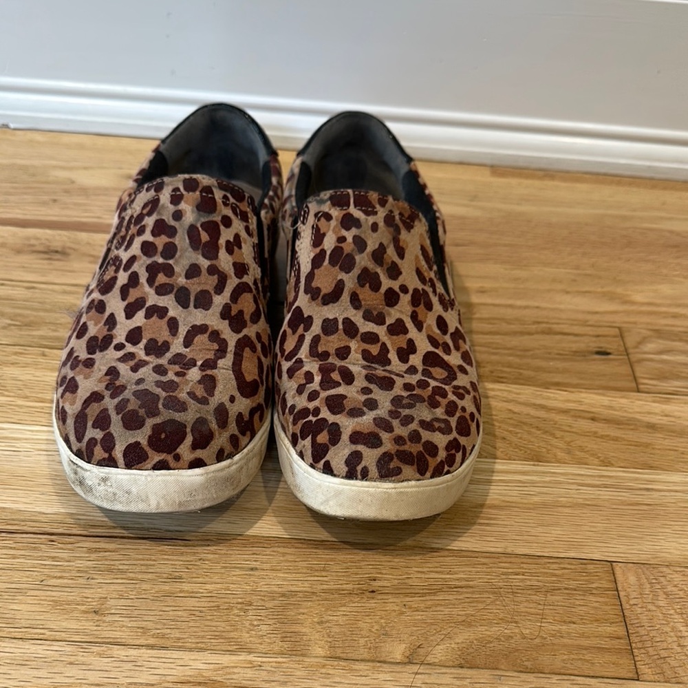Dr. Scholl's Brown Leopard Slip-On Shoes